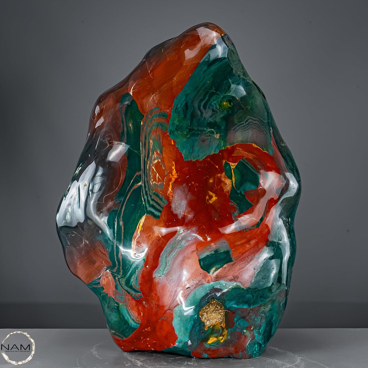 Natürliche Polychrome Jaspis Kristall-Freiform XXL -138557,29g