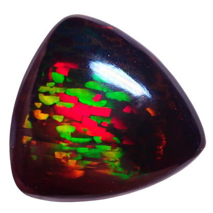 A+ Schwarzer Opal Cabochon Schwarz aus Äthiopien - 9.985 ct