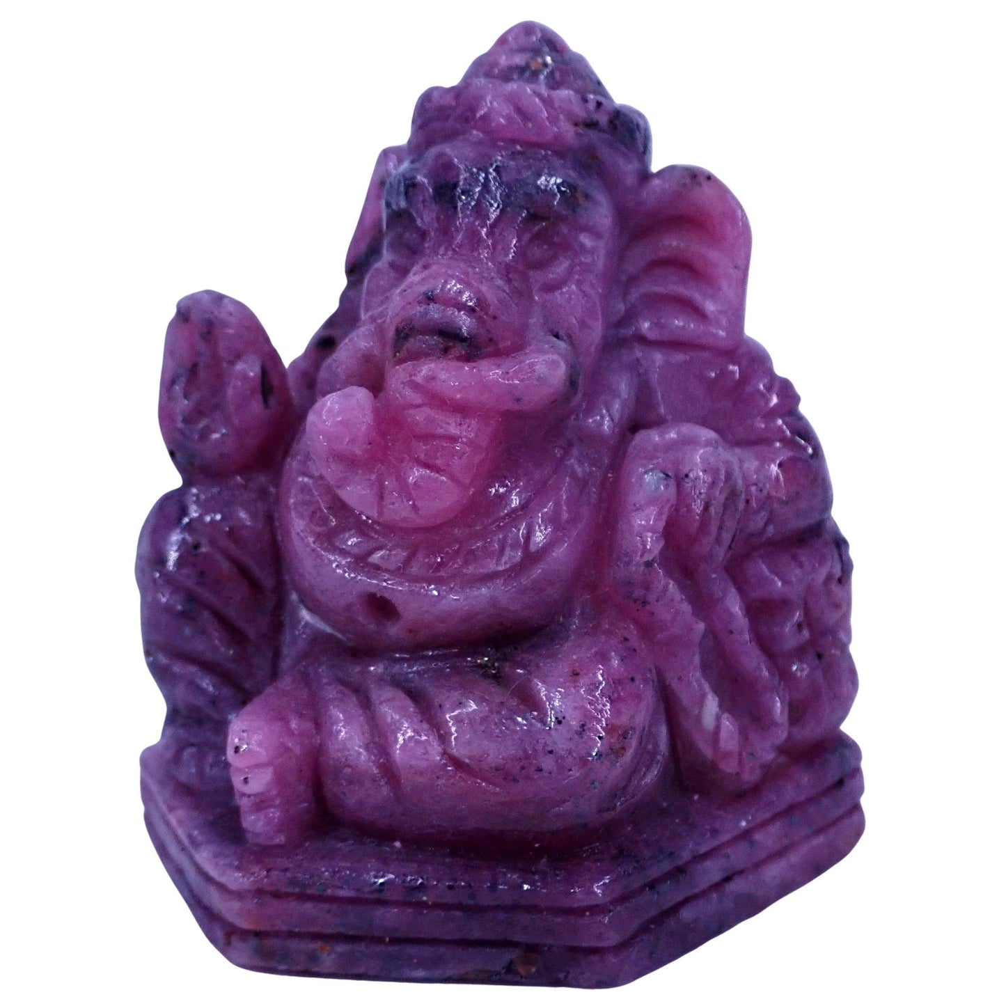 Natürlicher Roter Rubin Buddha aus Kenia - 107,09g