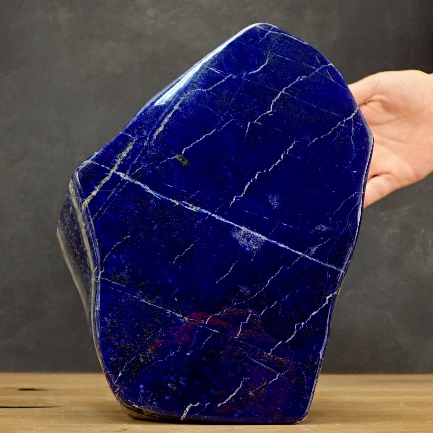 Große Dekorative Blaue Lapislazuli-Freiform - 5146,81g