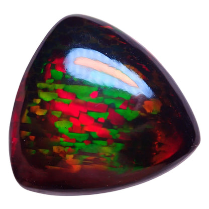 A+ Schwarzer Opal Cabochon Schwarz aus Äthiopien - 9.985 ct