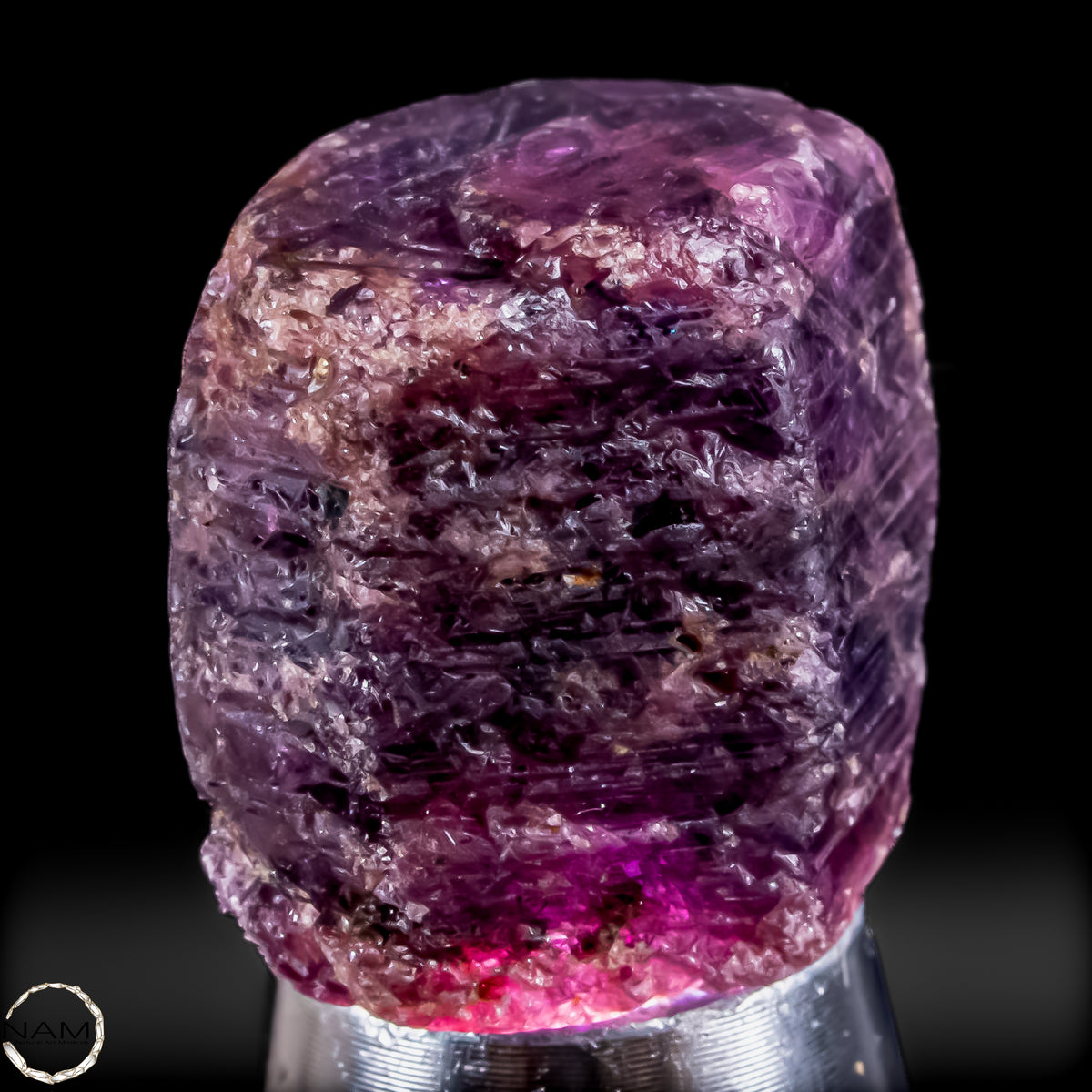 Seltener Padparadscha Farbener Saphirekristall aus Tansania - 8,21g -41,05ct