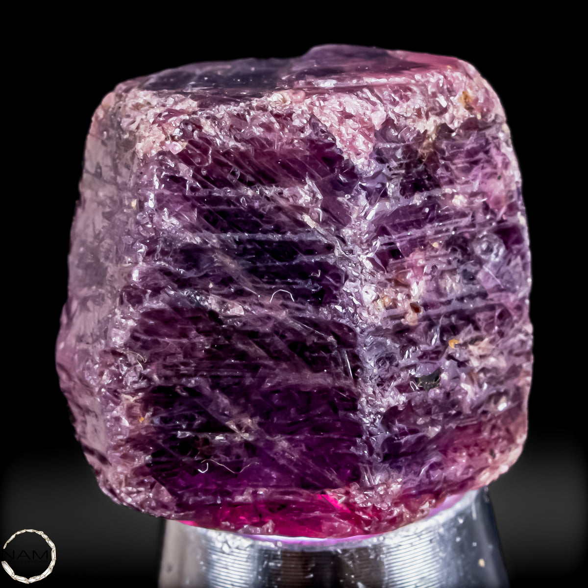 Seltener Padparadscha Farbener Saphirekristall aus Tansania - 8,21g -41,05ct