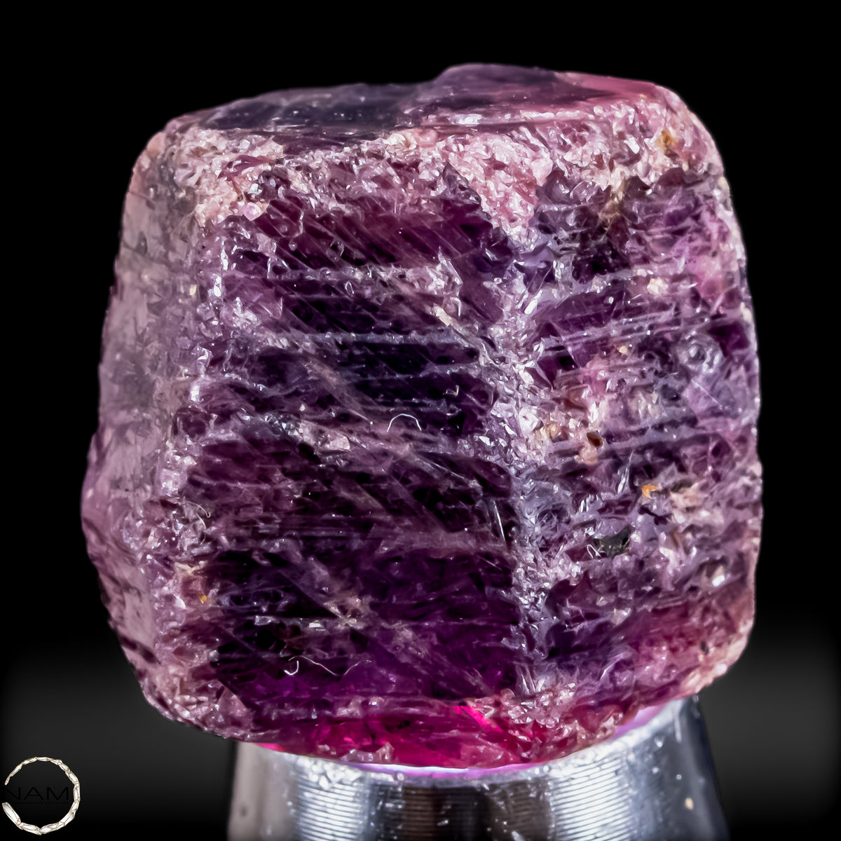 Seltener Padparadscha Farbener Saphirekristall aus Tansania - 8,21g -41,05ct