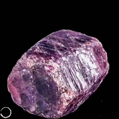 Seltener Padparadscha Farbener Saphirekristall aus Tansania - 8,21g -41,05ct