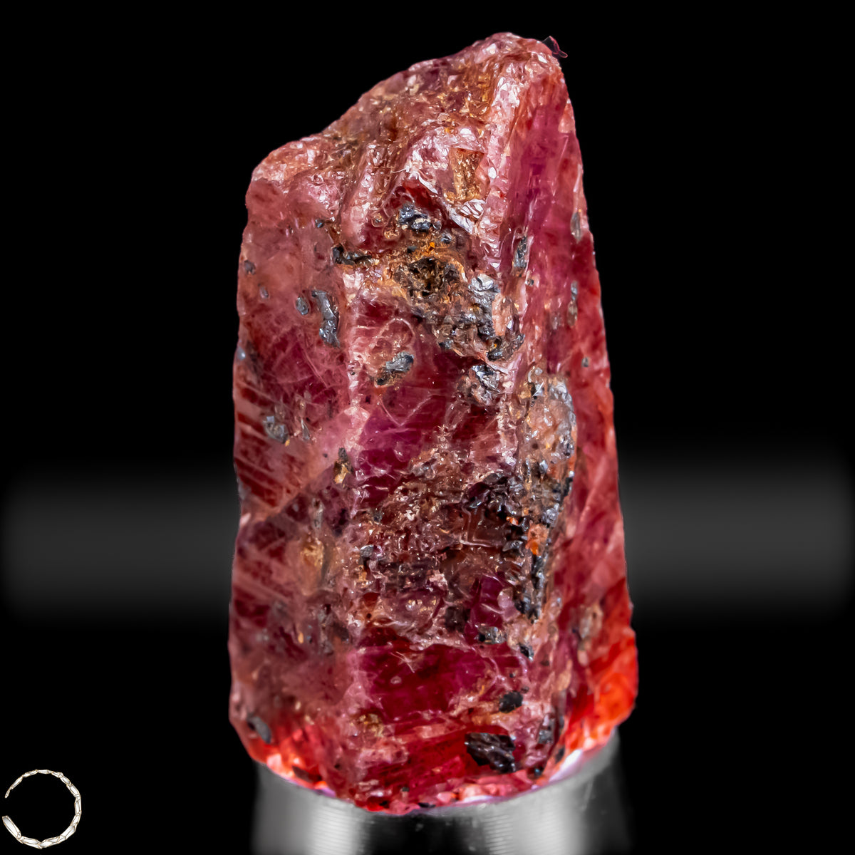 Natürlicher Rubinkristall aus Myanmar, Unbehandelt -7,35g -36,75ct