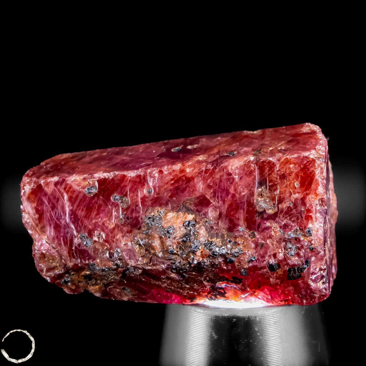 Natürlicher Rubinkristall aus Myanmar, Unbehandelt -7,35g -36,75ct