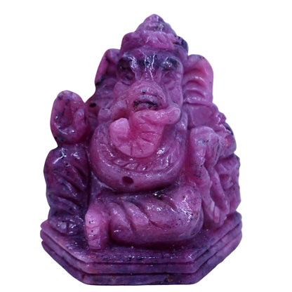 Natürlicher Roter Rubin Buddha aus Kenia - 107,09g