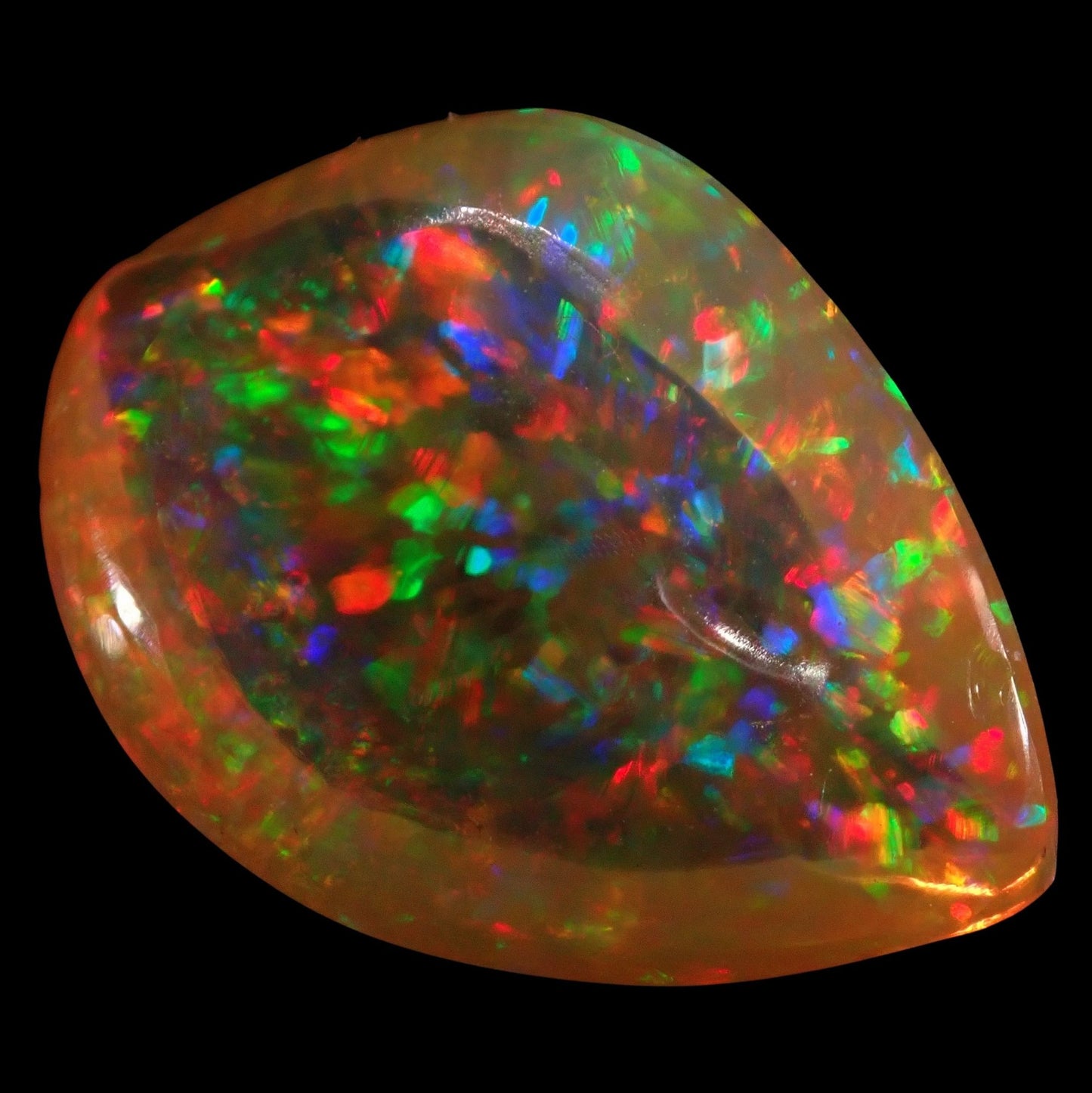 Seltener AAA+ Mexikanischer Kristall-Opal,  4.551 ct