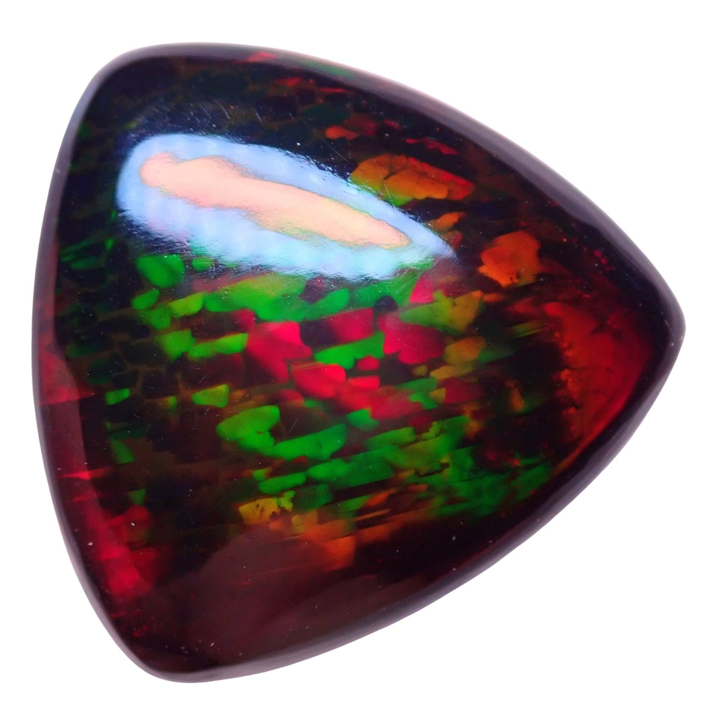 A+ Schwarzer Opal Cabochon Schwarz aus Äthiopien - 9.985 ct