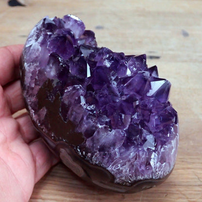 Wunderschönes Amethyst Ei Druse  – 812,84g