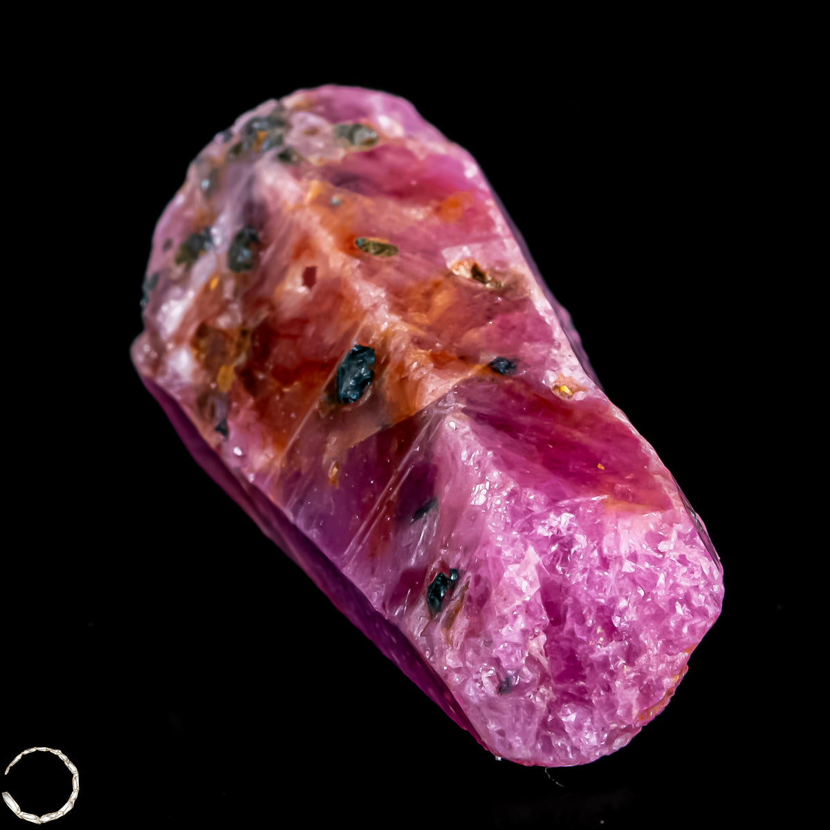 Natürlicher Rubinkristall aus Myanmar, Unbehandelt -5,16g -25,8ct