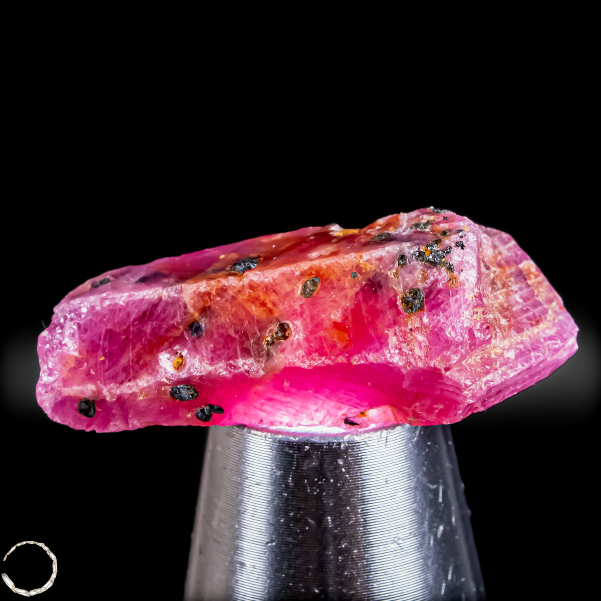 Natürlicher Rubinkristall aus Myanmar, Unbehandelt -5,16g -25,8ct
