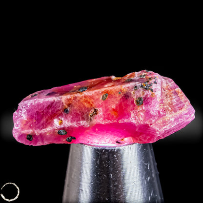 Natürlicher Rubinkristall aus Myanmar, Unbehandelt -5,16g -25,8ct