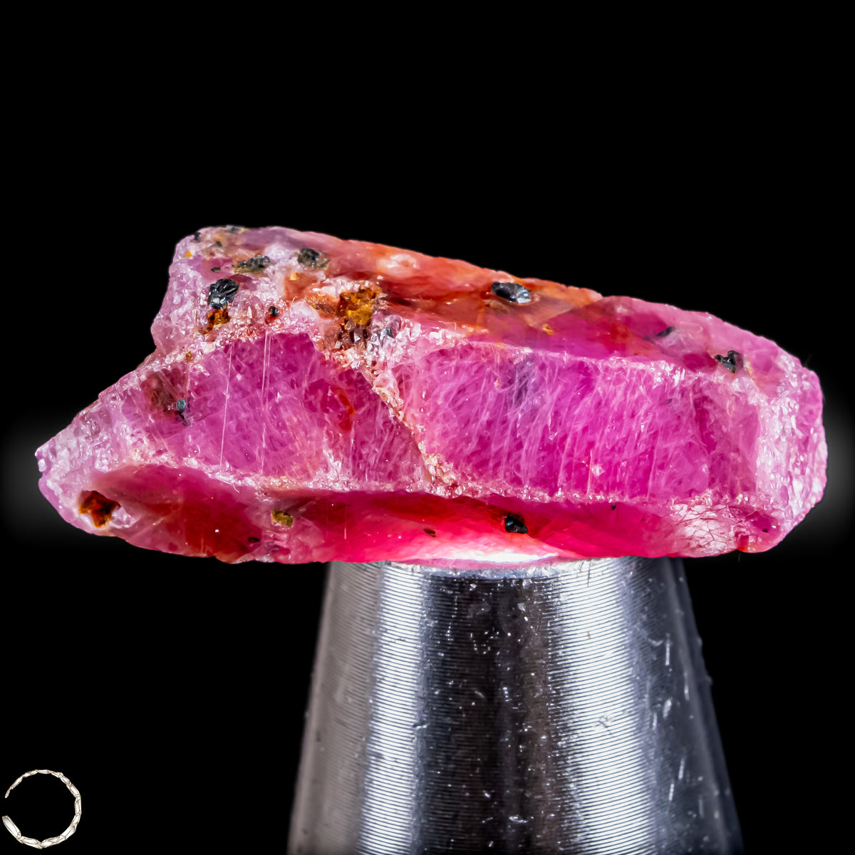 Natürlicher Rubinkristall aus Myanmar, Unbehandelt -5,16g -25,8ct