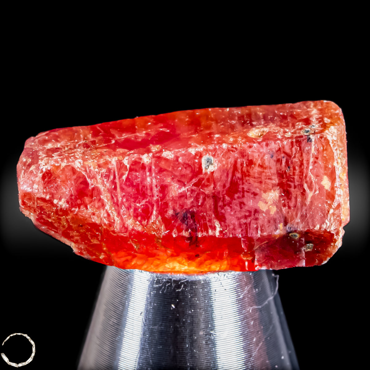 Natürlicher Rubinkristall aus Myanmar, Unbehandelt -2,88g -14,4ct