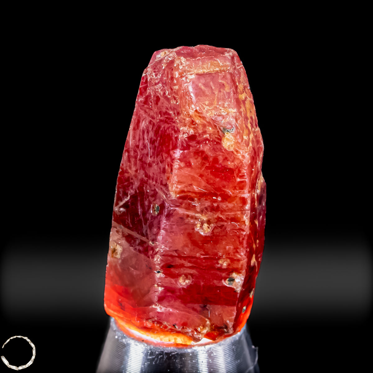 Natürlicher Rubinkristall aus Myanmar, Unbehandelt -2,88g -14,4ct