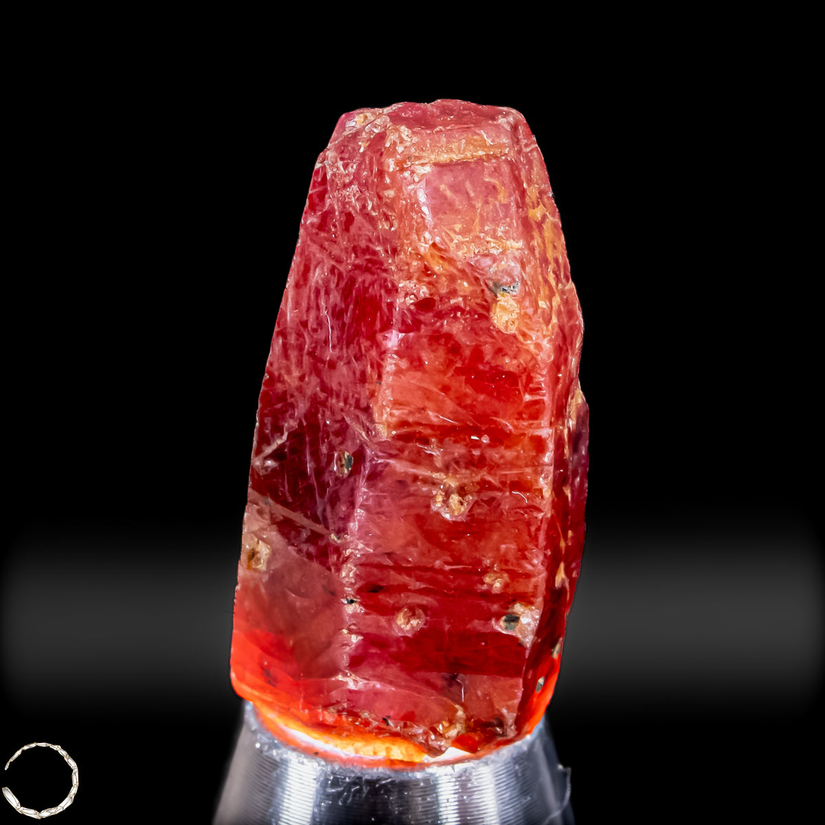 Natürlicher Rubinkristall aus Myanmar, Unbehandelt -2,88g -14,4ct