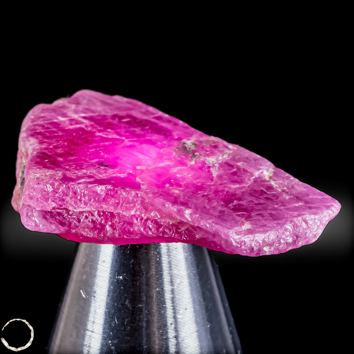 Seltener Padparadscha Farbener Saphirekristall aus Tansania - 4,31g -21,55ct