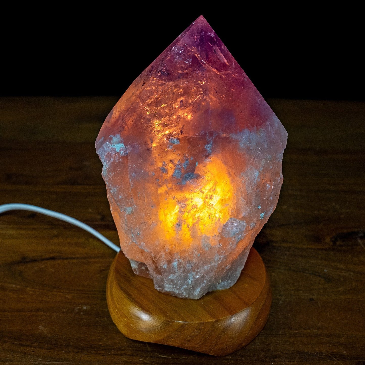 Seltene Amethyst Lampe aus Bolivien - 2125,89g