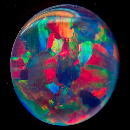 AAA + Black Opal Triplet, Australien, 3,395ct - 0,679g