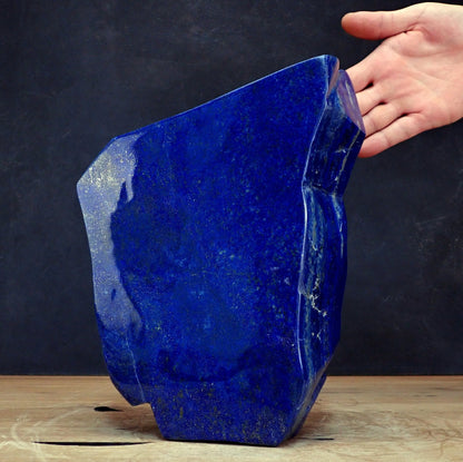 Große Natürliche Dekorative Blaue Lapislazuli-Freiform - 6109,85g