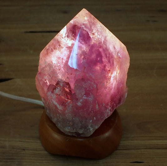 Natürliche Amethyst Lampe - 1262.74g - 155 x 110 x 95 mm