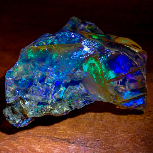 Seltener Natürlicher Großer Kristall-Opal, Äthiopien - 218.35 ct