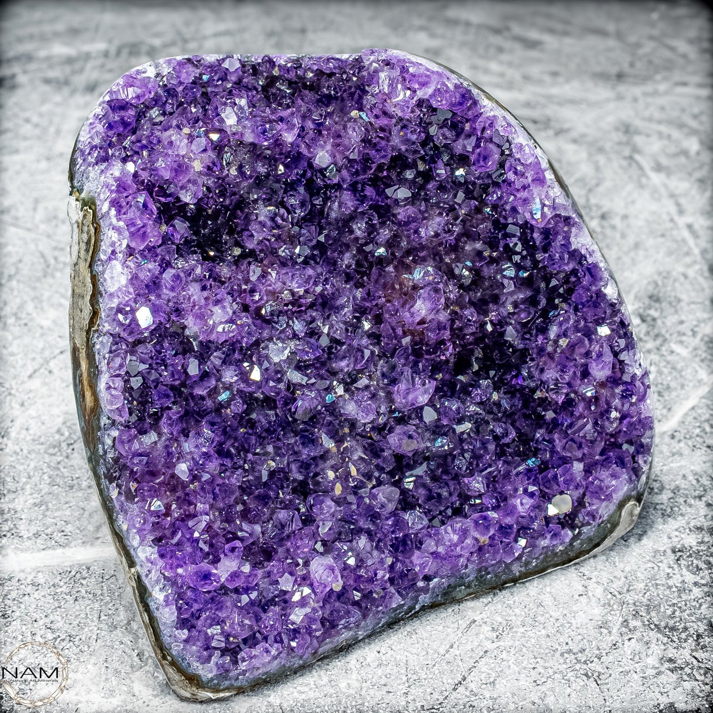 Natürliche Amethyst-Kristall Druse - 815,69g