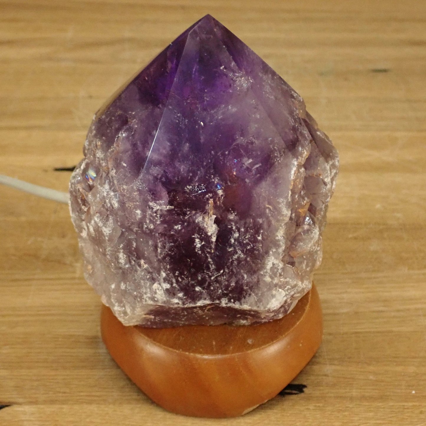 Natürliche Amethyst Lampe - 1262.74g - 155 x 110 x 95 mm