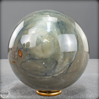 Natürliche Polychrome Jaspis Kristall-Kugel -849,98g