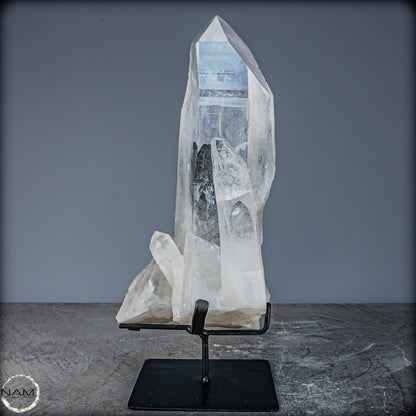 Seltener Doppel-Phantom Lumerische Quartz Kristall auf Ständer - 4654,92g