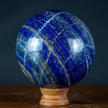 Natürliche Lapislazuli-Kristall-Kugel - 2668,81g - 120mm