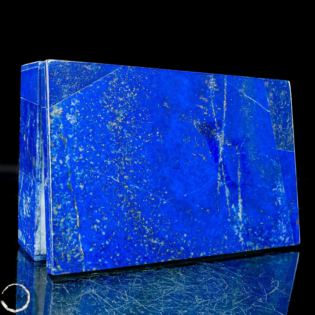 Natürliche  Lapislazuli Schmuckkästchen/Box - 729,91g