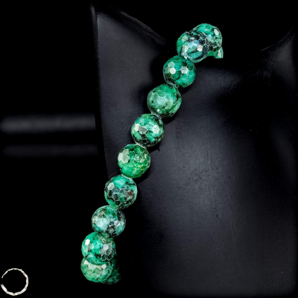 Smaragd-Armband – Facettierte Eleganz- 29,70g 148,5ct