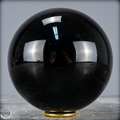 Natürliche Schwarze Obsidian Kristall-Kugel - 2884,59 g