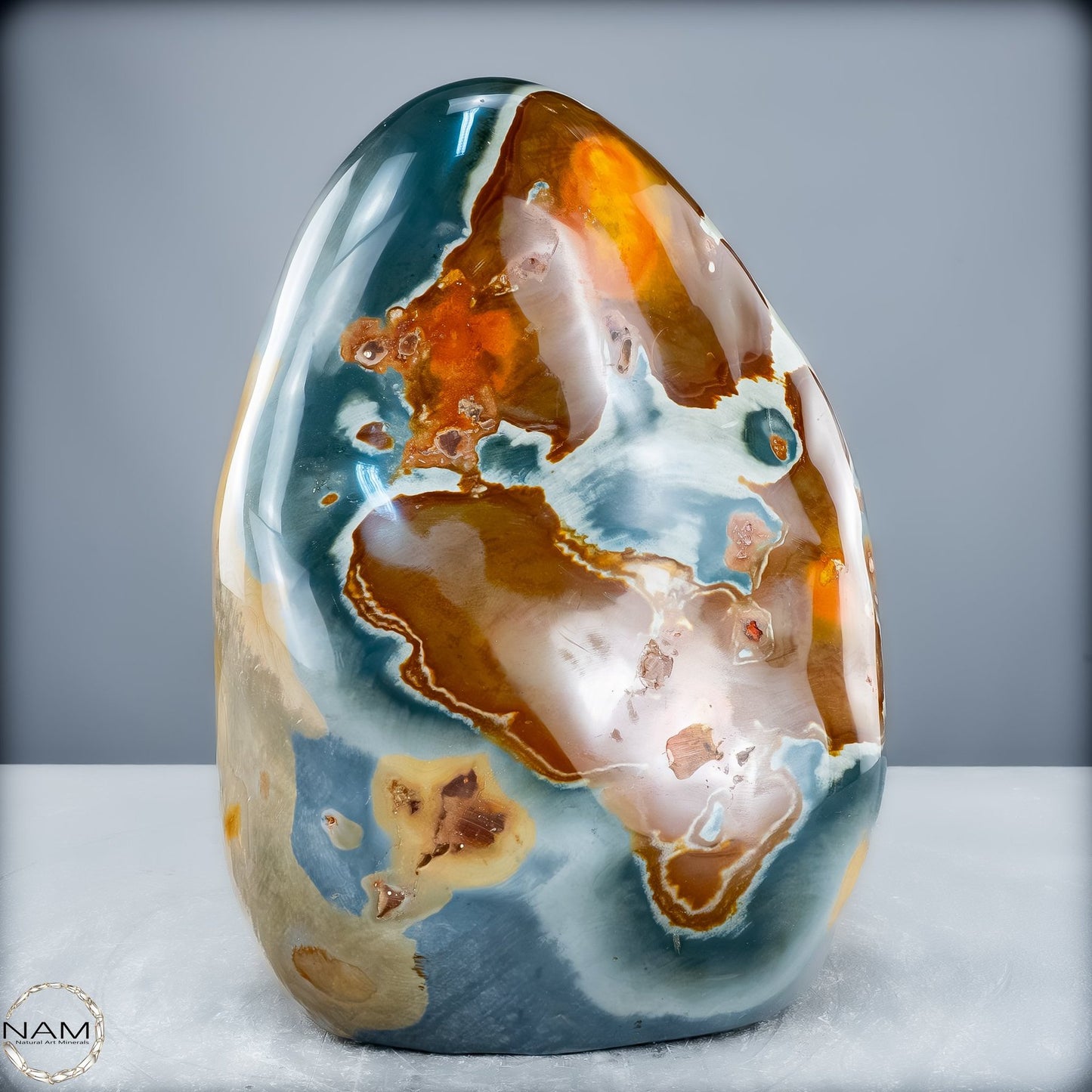 Natürliche Polychrome Jaspis Kristall-Freiform - 6775,15g