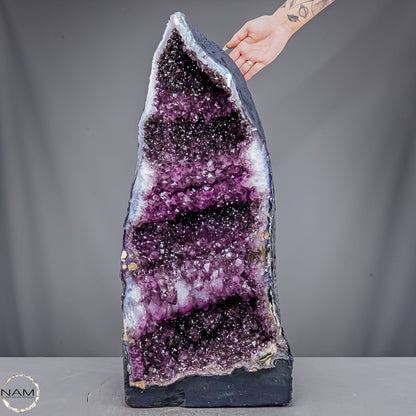 Amethyst-Druse–Naturkunst voller Kristallenergie- 41568,29g