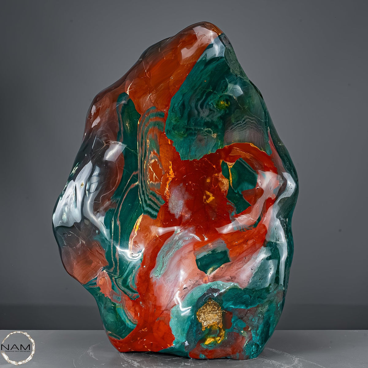 Natürliche Polychrome Jaspis Kristall-Freiform XXL -138557,29g