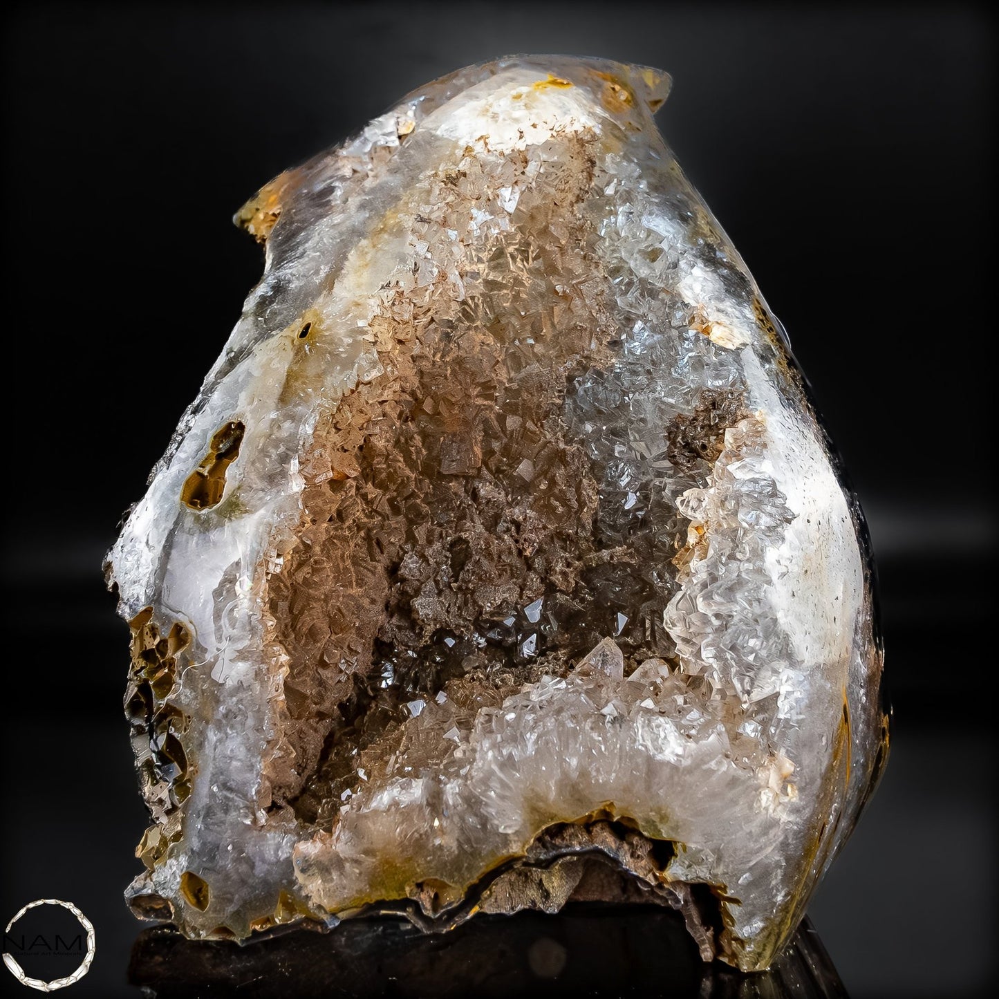 Achat-Druse – Tor zur inneren Ruhe und natürlichen Schönheit aus Brasilien 529,55g