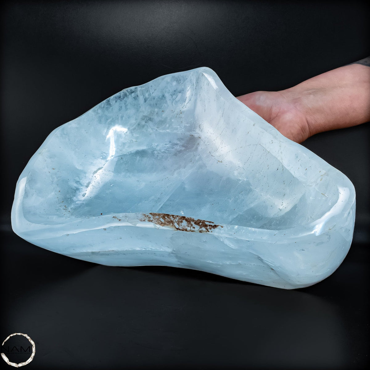 Außergewöhnliche Quarz-Schale – Ein elegantes Naturkunstwerk - 6918,19g