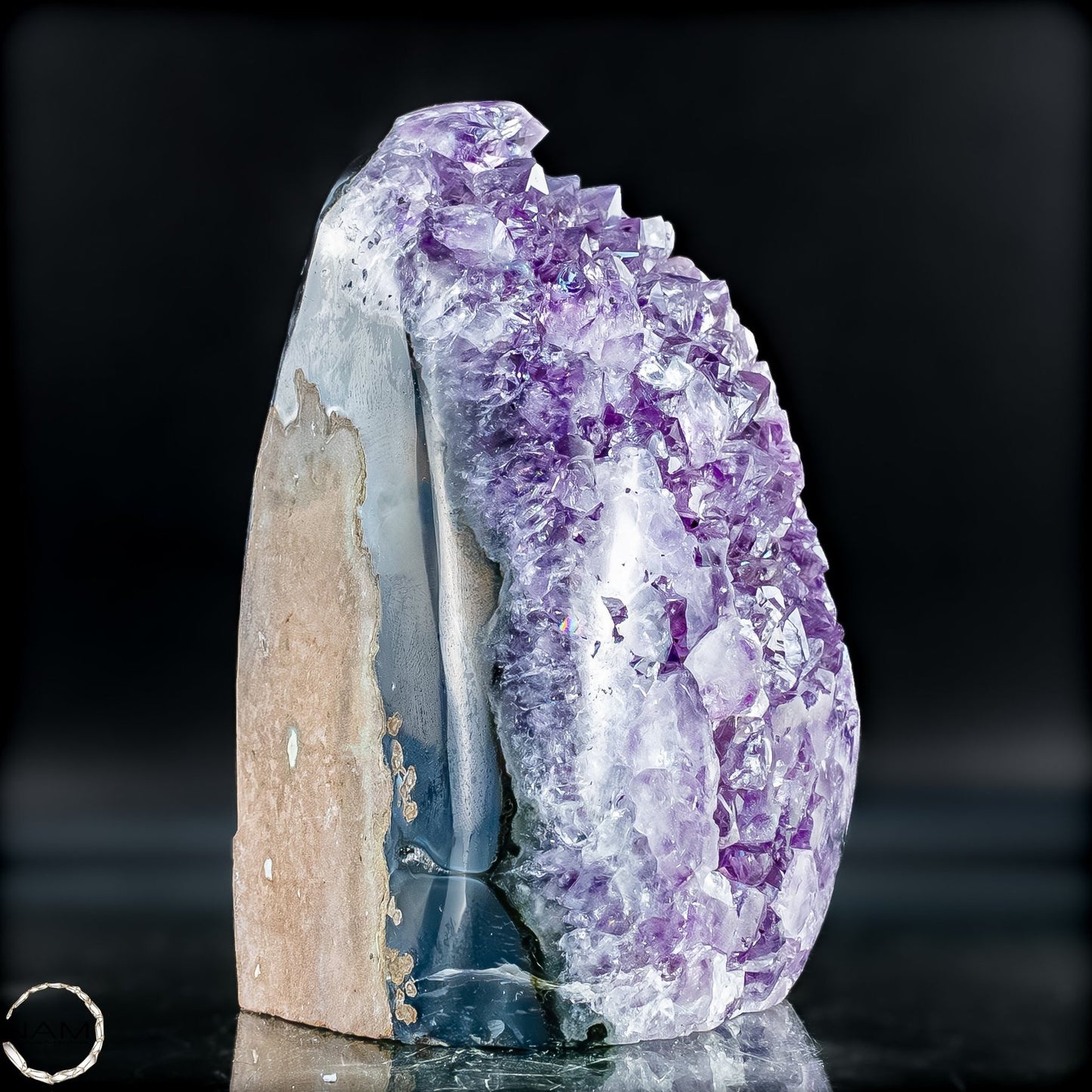Natürliche Amethyst-Kristall Druse - 915,18g