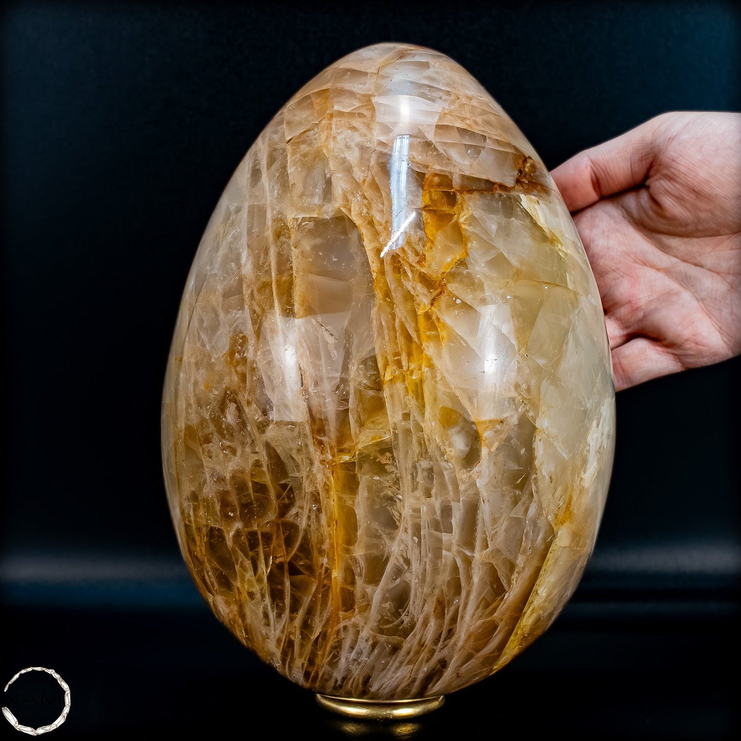 Golden Healer Quarz-Ei aus Brasilien - 5707,33g