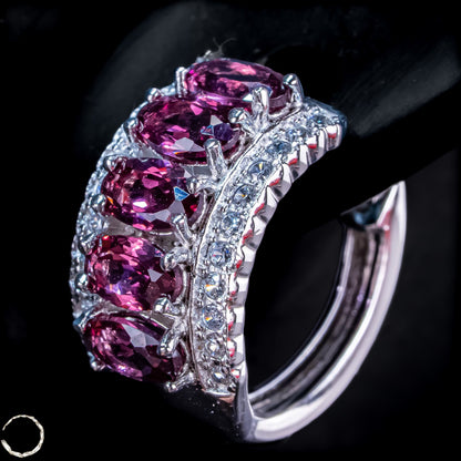 Rubin-Ohrringe – Sinnliche Eleganz 4,87g 24,35ct