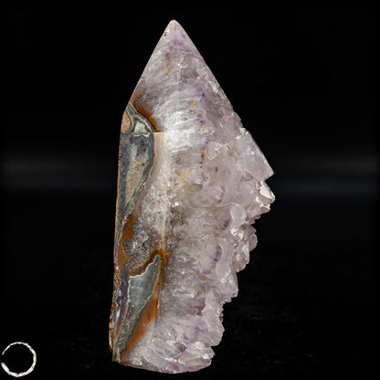 Natürliche Amethyst-Kristall Druse/Spitze - 621,99g