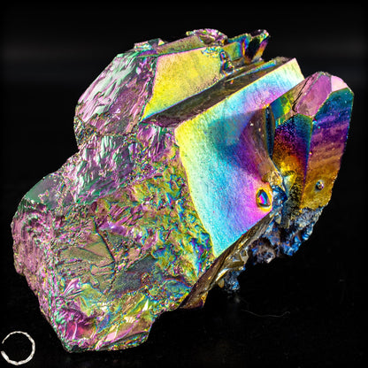 Aura Cluster – Regenbogenkristall voller Energie und Magie – 326,35g