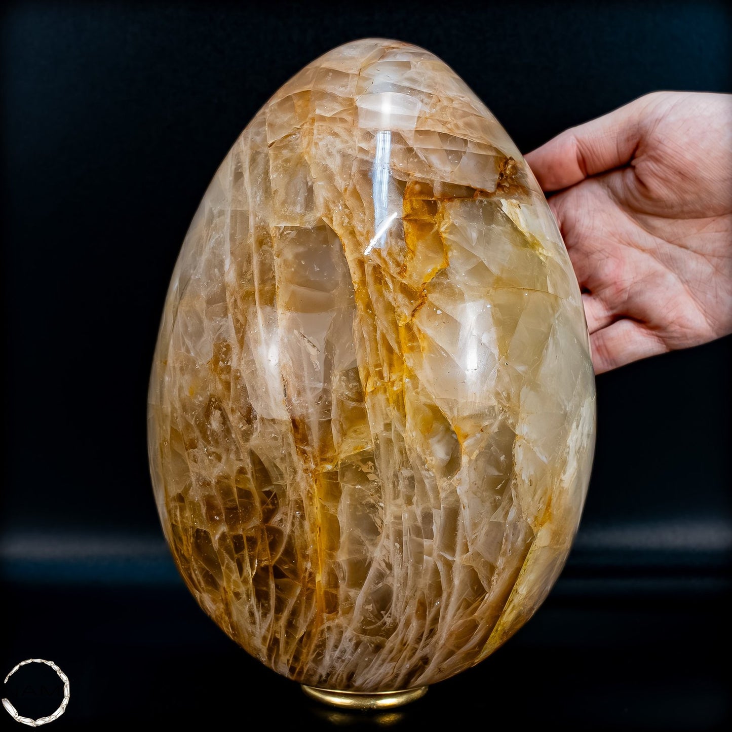 Golden Healer Quarz-Ei aus Brasilien - 5707,33g