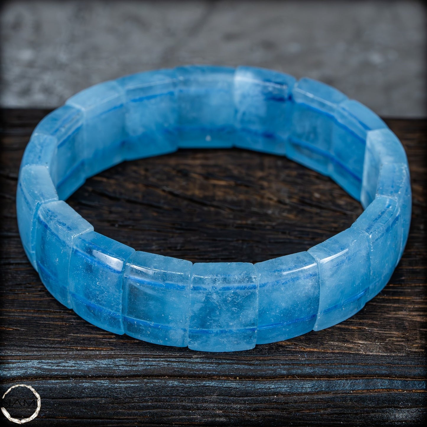 Eleganz in Blau – Aquamarin-Armband Afghanistan -40,19g 200,95ct