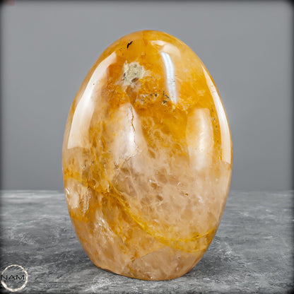 Natürliche Golden Healer Quarz-Kristall Freiform - 749,94g