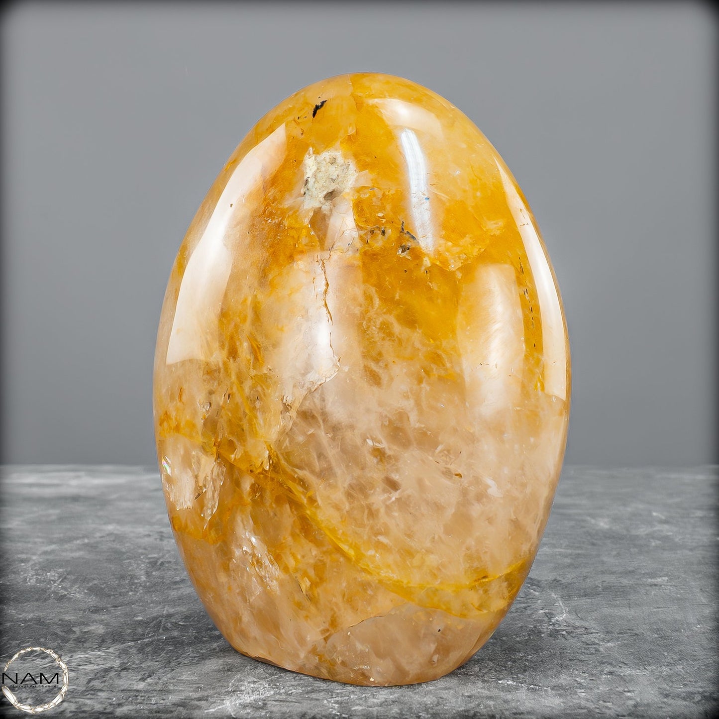 Natürliche Golden Healer Quarz-Kristall Freiform - 749,94g